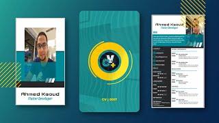 Create a Professional CV With CV Plus App - CV | 0017