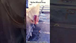 Cutting the mystery rock E 450 #billingsrockshop #ministry #kobalttools #crystals #metal #rockshop