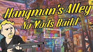 Fallout 4 Hangman's Alley Cyberpunk Settlement Build (No Mods)