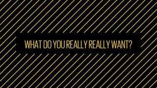 #WhatIReallyReallyWant... | Global Goals