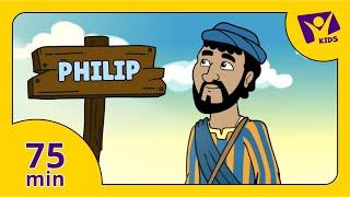 Story about Philip (PLUS 15 More Cartoon Bible Stories for Kids)