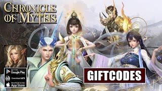 Chronicle Of Myths Gameplay & Giftcodes - MMORPG Android iOS | Chronicle Of Myths Codes