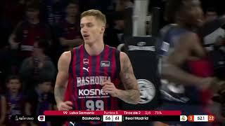  El debut de Luka Samanic en Liga Endesa  | Highlights vs Real Madrid: 15 puntos