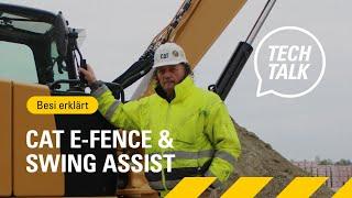 Cat E-Fence & Swing Assist | Cat 308CR | TechTalk mit Besi