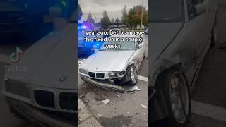 E36 build went a little crazy #bmw #automobile #e36 #cars #bmwworkshop
