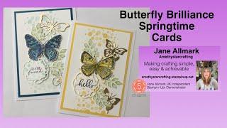 Butterfly Brilliance - Springtime cards