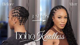 NEW Versatile Crochet Boho Knotless Braids | HIGHLY REQUESTED ALL BOXES