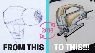 Learn Design Drawing In Just 20 Hours!