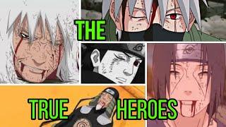 Hero's who sacrifice himself for the of village and peace of world/Naruto and Naruto shippuden