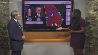 What happened with the presidential election in Georgia? What the 13WMAZ election tracker says