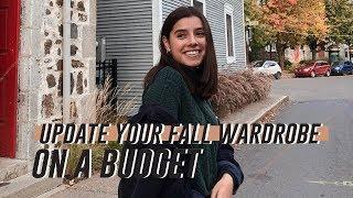 Update your Fall Wardrobe on a Budget | 10 Money Saving Tips