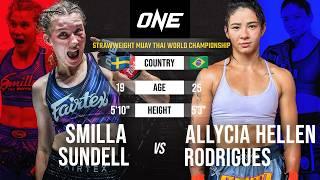 Shocking Women’s Muay Thai Battle  Sundell vs. Rodrigues | Full Fight