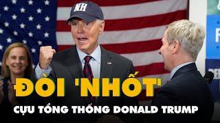 Tổng thống Biden đòi 'nhốt' ông Trump