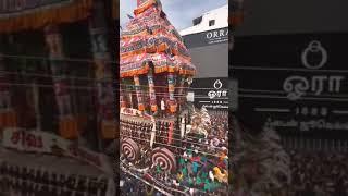 Madurai Meenakshi Amman Temple Chithirai Festival 2024 Car Festival 11th Day Function Morning 