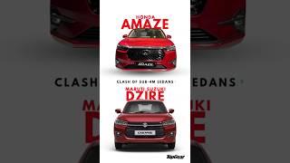 2024 Honda Amaze vs 2024 Maruti Suzuki Dzire!