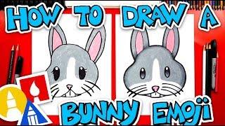 How To Draw The Bunny Face Emoji + Spotlight