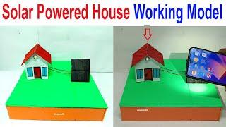 solar powered house working model (solar energy ) for science project exhibition  | DIY pandit