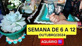 AQUÁRIO ️ SEMANA DE 6 A 12 DE OUTUBRO * 2 acontecimentos *// mensagem espiritual⭐️