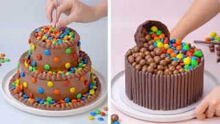 Необычные Шоколадные Торты с M&M | Рецепты вкусных тортов | Легкие идеи шоколадного торта