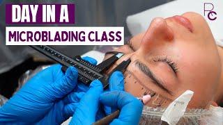 Day in a Microblading Class | Ray Cochrane Beauty Aesthetics Academy