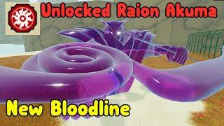 Got New Bloodline Raion Akuma Max Level! - Shindo Life Roblox