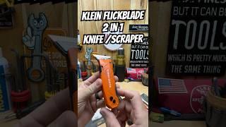 NEW Klein Tools FlickBlade Scraper Combo #tools #klein #edc