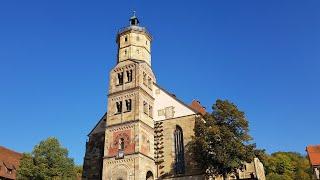 Schwäbisch Hall St. Michael historisches Geläute ins Plenum übergehend