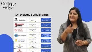 Compare Distance MBA Colleges and Universities || Distance MBA || College Vidya