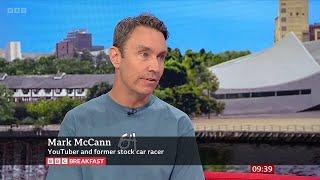 Mark McCann (Multi British And World Champion Racing Cars, YouTuber) On BBC Breakfast [24.08.2024]