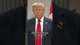 "This was a big mistake. You wouldn't have that war." Trump comments on Putin during G7 Summit