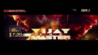 Vijay The Master Premiere On B4U Kadak On Sep 12th At 7.30PM .