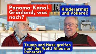 Panama-Kanal, Grönland, was noch?