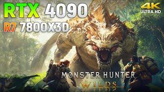 Monster Hunter Wilds Beta - RTX 4090 24GB l 4K