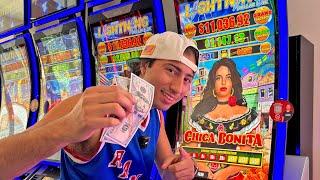 Las Vegas Man Wins AGAIN AND AGAIN On Lighting Link Slots!