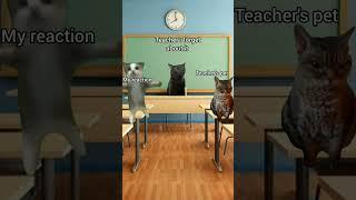 cat memes : going to school (part 2) #chipichipichapachapa #catmemes #catshorts #shorts #happyhappy