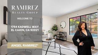 1754 Kadwell Way El Cajon, CA 92021 | Angel Ramirez | San Diego Real Estate