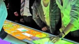 XXXL Large Format MultiTouch Table for SwissMem