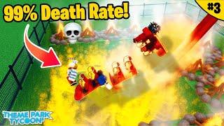I Built The World’s Most Dangerous Theme Park.. (Theme Park Tycoon 2)
