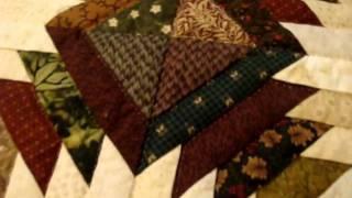 DutchCrafters Amish Hand Quilted Pineapple Quilt