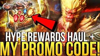 BEST REWARDS HAUL YET?! My Exclusive Promo Code + Nascent Divine Summoning! | Watcher of Realms