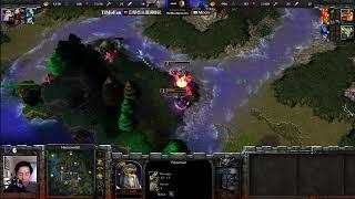 TiMofan (HU) vs Moon (NE) - WarCraft 3 - Moon still the 5th race playing night welf -  WC3909