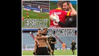 Legendary moments of football | lawandowski 41st league goal lars bender's last game