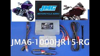 JMC ROKKER 1000XXR Stage6 4-Ch Amp Kit for 2015-2023 Harley RoadGlide