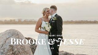 Brooke & Jesse's Gold Coast Wedding | Southport Yacht Club