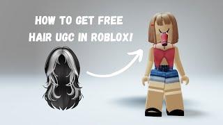 HURRY! Get the Free Hair UGC in Roblox!  | Step-by-Step Tutorial