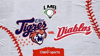 Tigres de Quintana Roo vs Diablos Rojos Del México, en vivo | Liga Mexicana de Béisbol