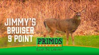 Jimmy Primos kills Giant 9 Point Buck at Cottonmouth