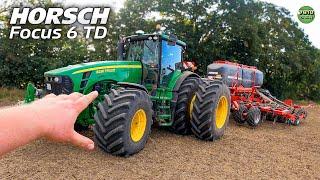 HORSCH Focus 6 TD | Richard am Zwischenfrüchte drillen | 7810 Diaries in 4K