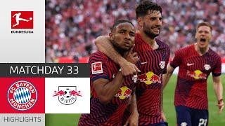 UNBELIEVABLE!!! RB Tears Bayern Down! | Bayern - Leipzig 1-3 | Highlights | MD 33 – Bundesliga 22/23