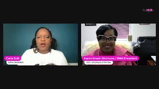 Karen Grant Simmons of the Bermuda Nurses' Association discusses Nurses Month with SheHUB.tv